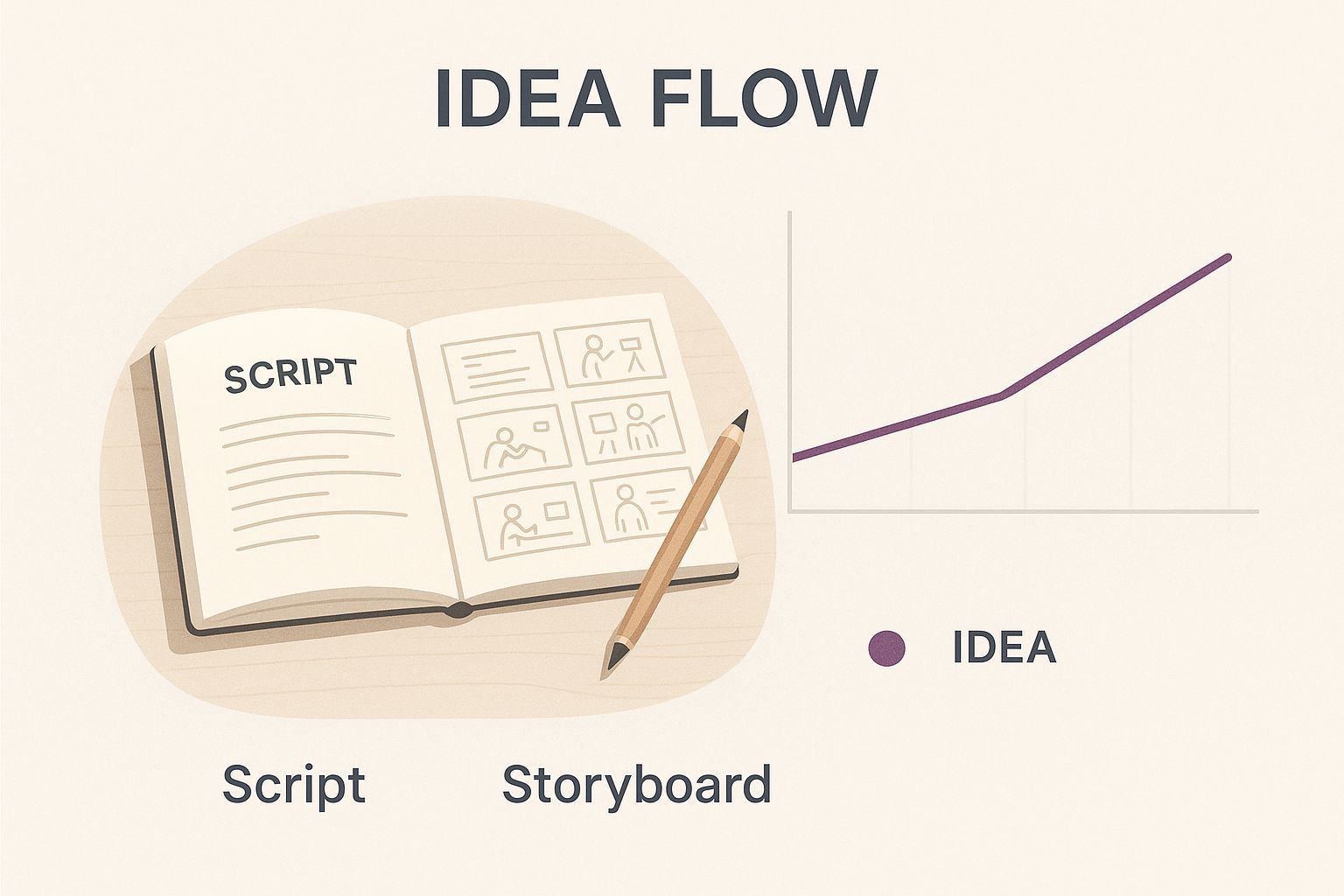 Script and Story Board to create an AI Video