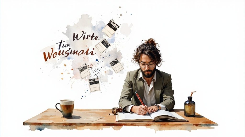 Turning ideas into a  Video Script