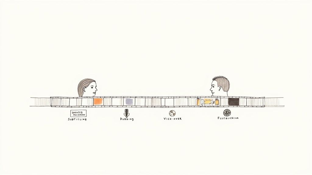 Global video translation example