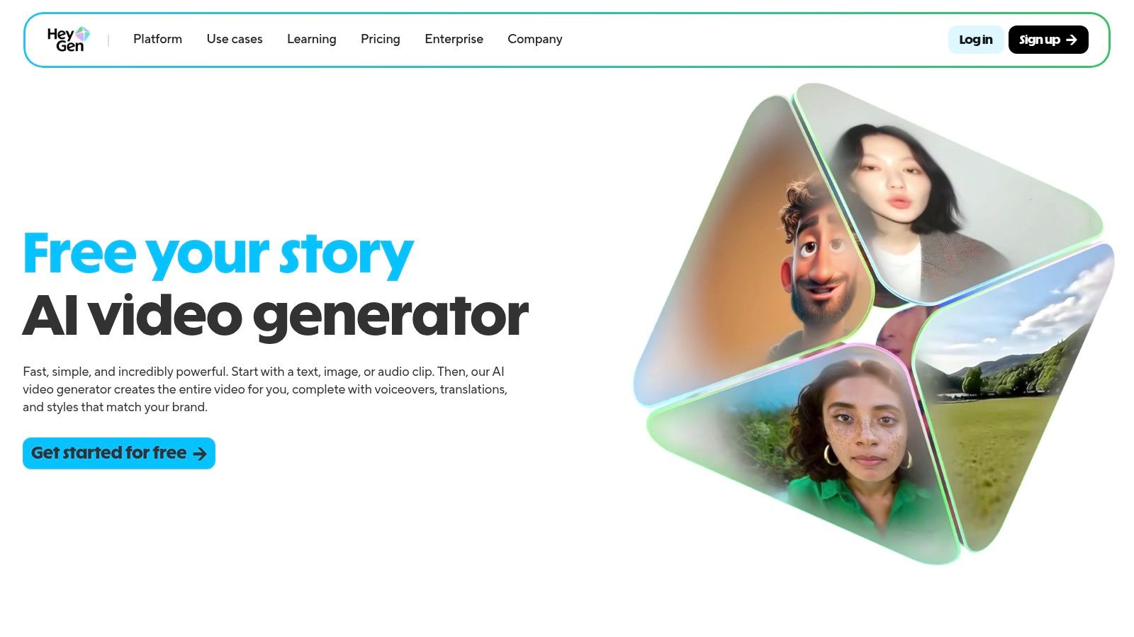 AI Video generator for Professional Videos
