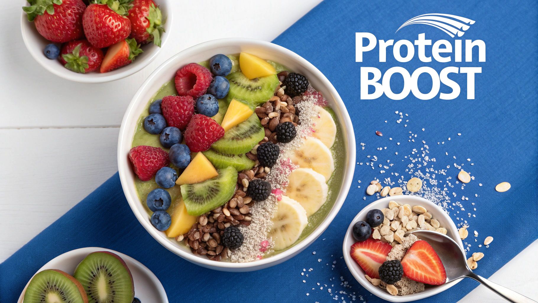 Smoothie Bowl with Protein Powder