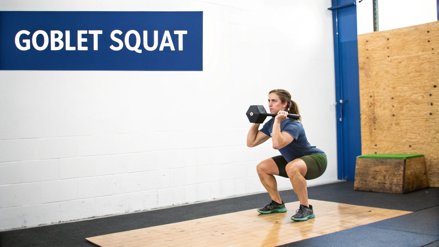 Dumbbell Goblet Squat