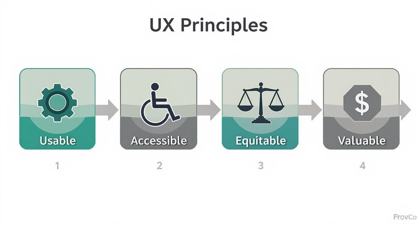 Infographic about what is user experience design