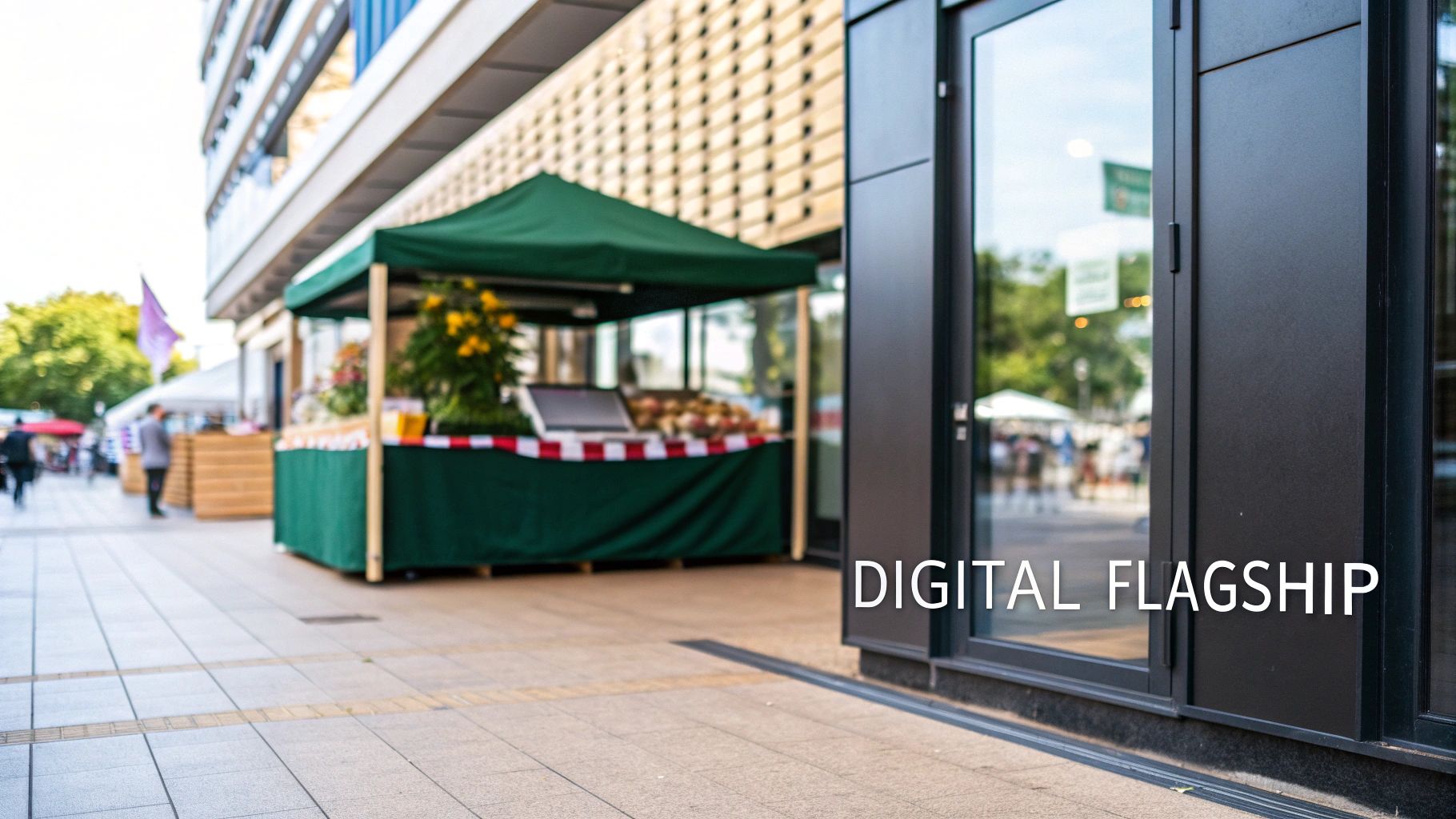 A team collaborating on a website design project, illustrating professional services.