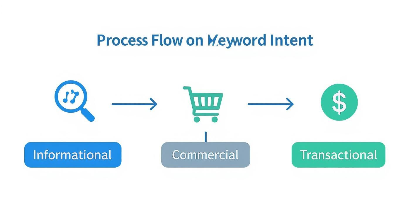 Infographic about seo keywords