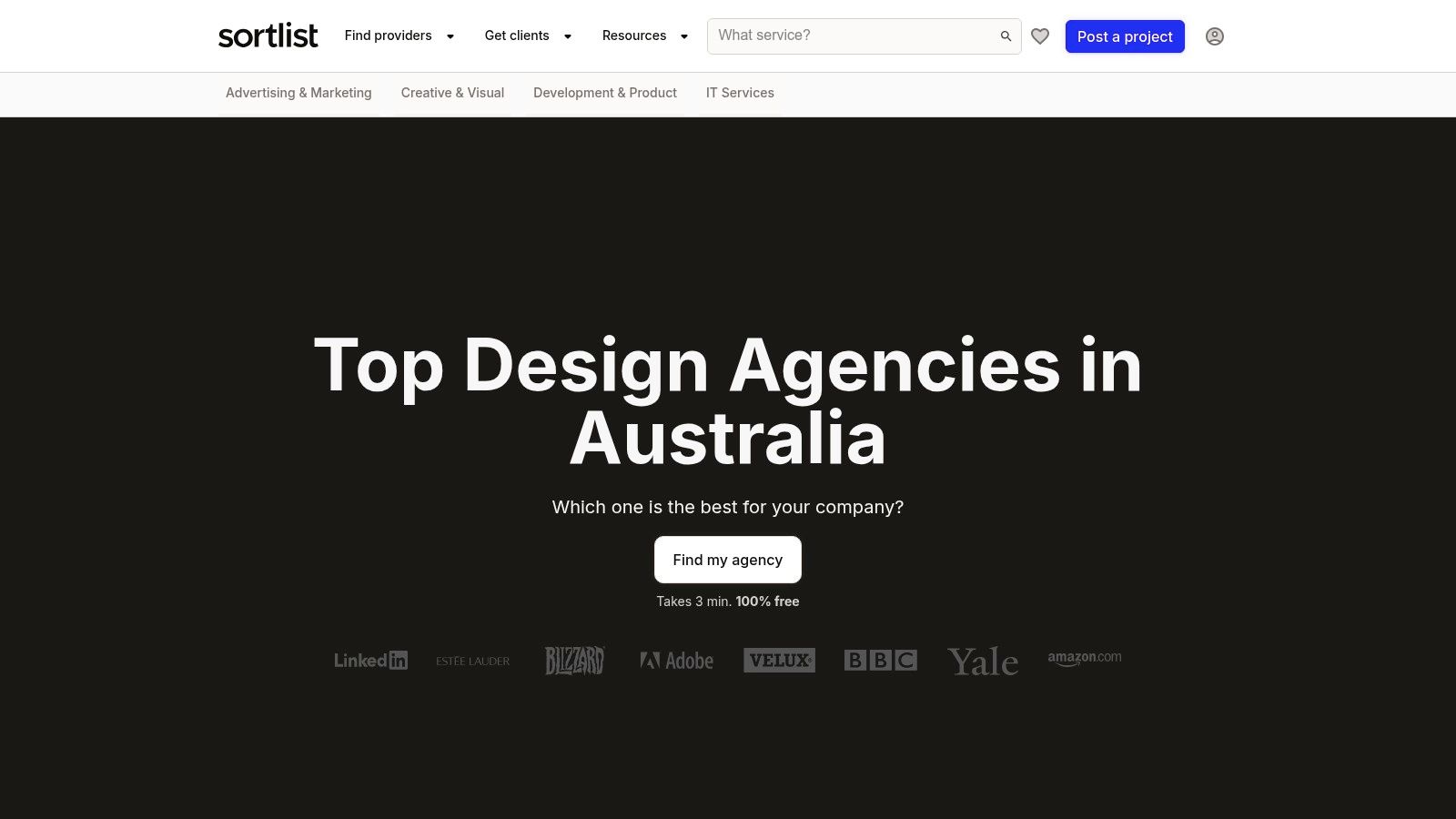 Sortlist (Design Agencies in Australia)