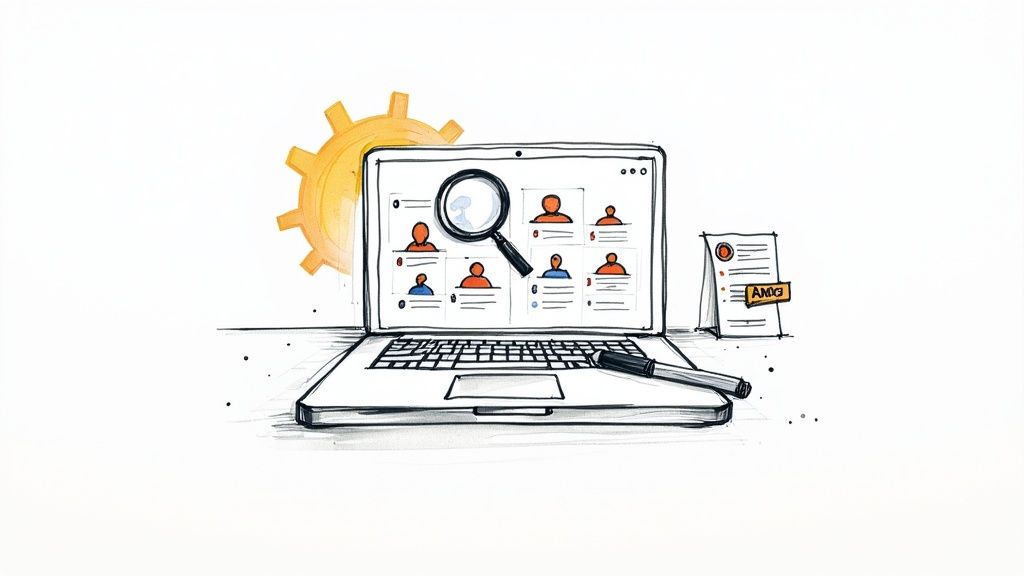 PR team sourcing profiles