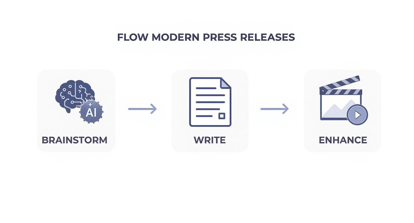 Infographic about press releases for events