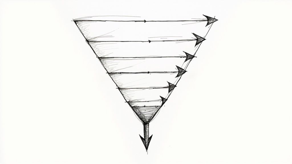 Master the Inverted Pyramid Structure