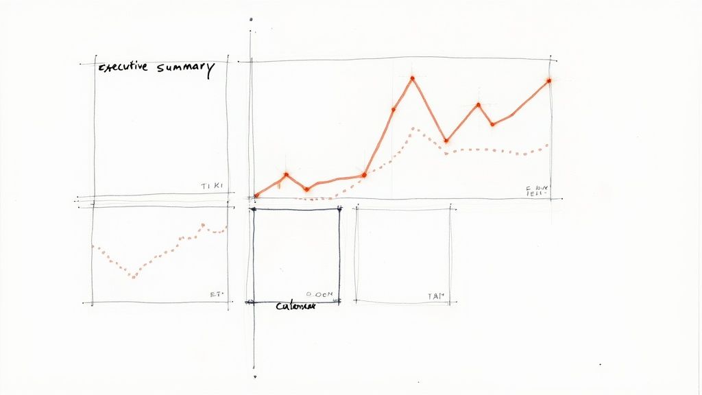 A professional-looking dashboard showing PR metrics and charts