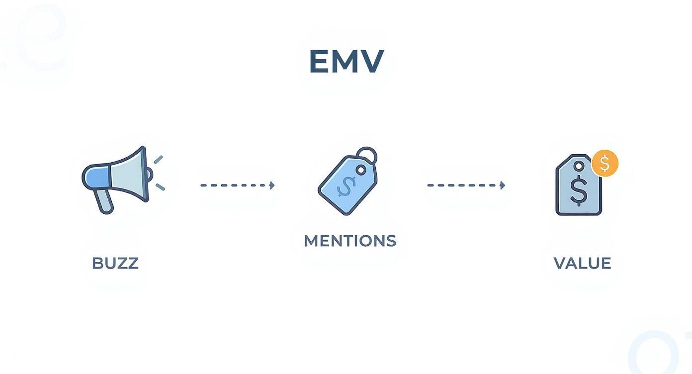 Infographic about earned media value