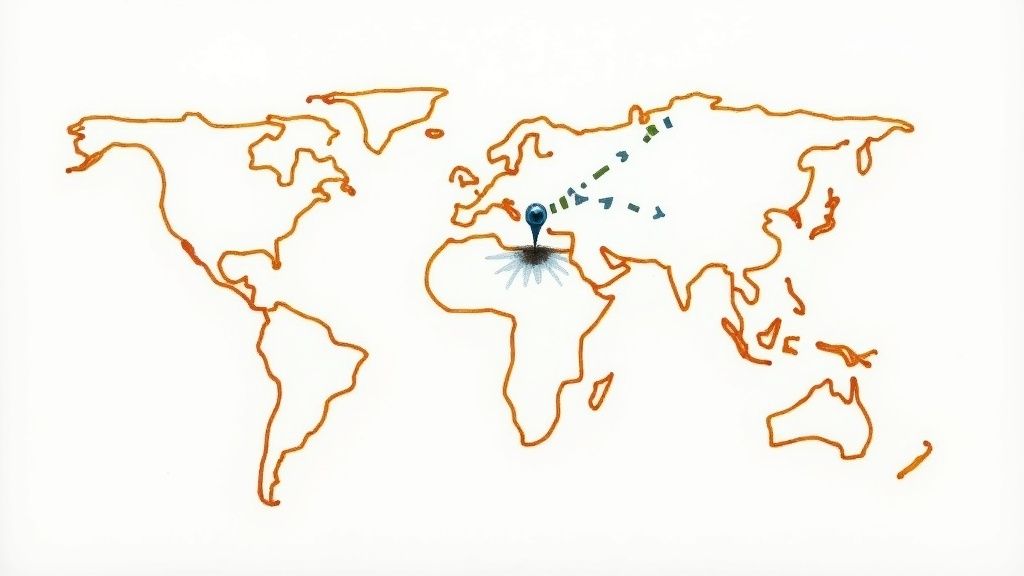 Infographic detailing The Market Expansion/Geographic Growth Headline