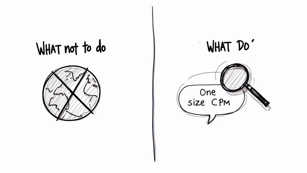 A person reviewing a report with charts and graphs, looking for mistakes.