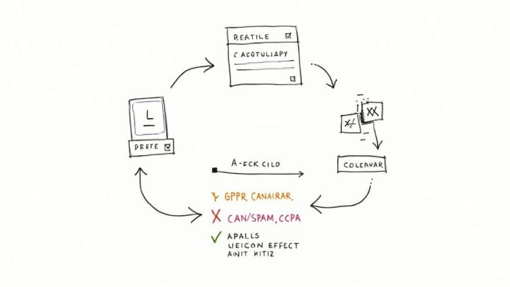 Social media database automation