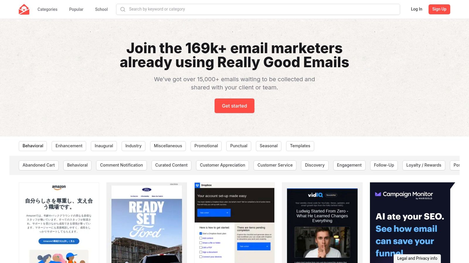 Really Good Emails (RGE)