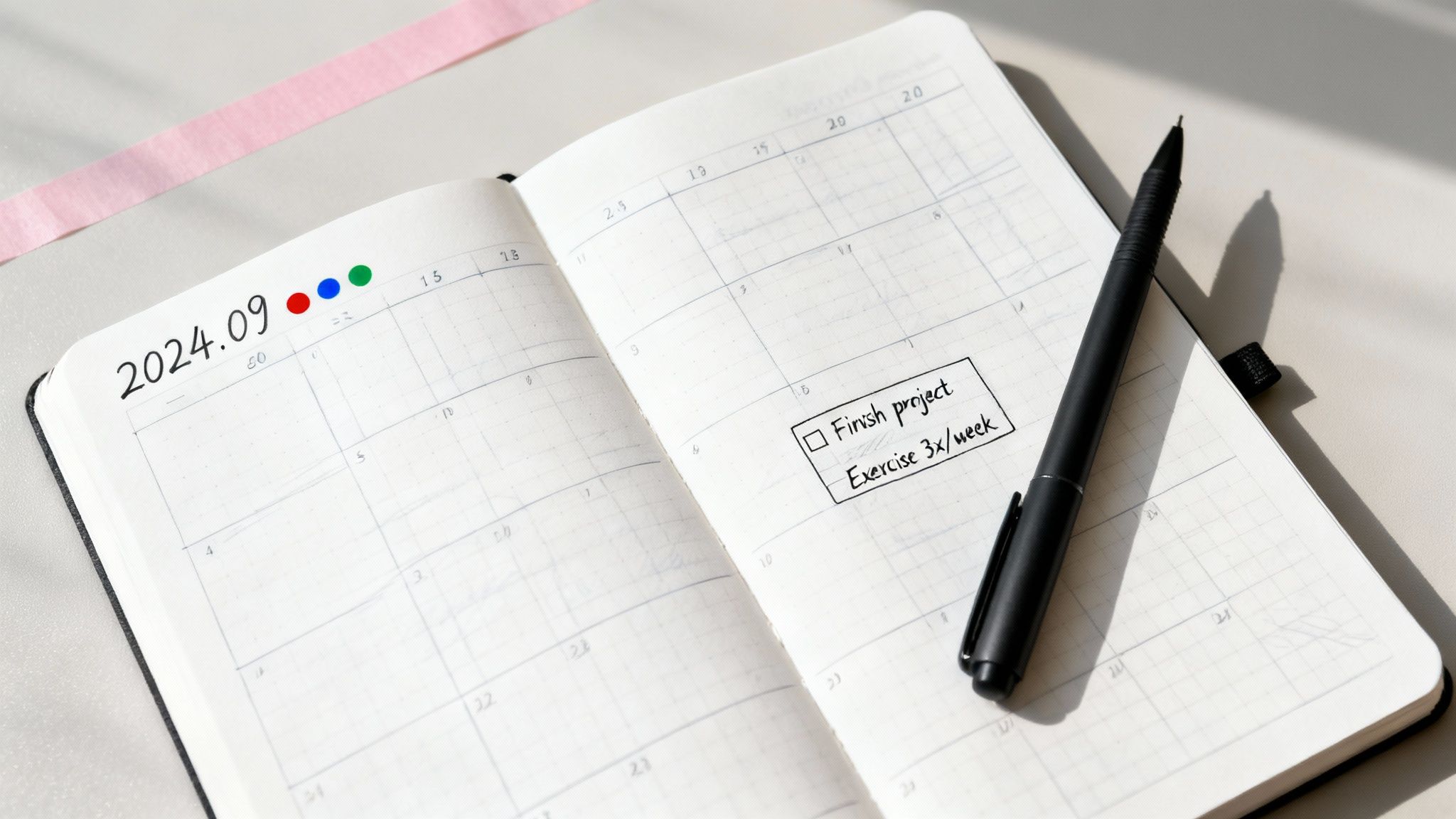 Monthly Overview Spread