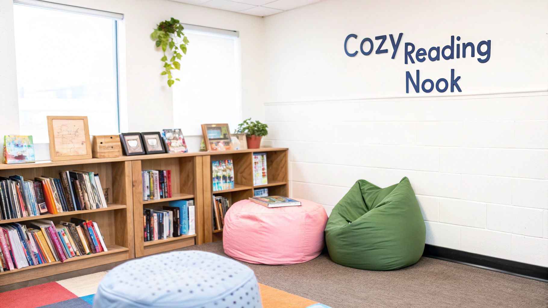 Reading Nook with Cozy Seating