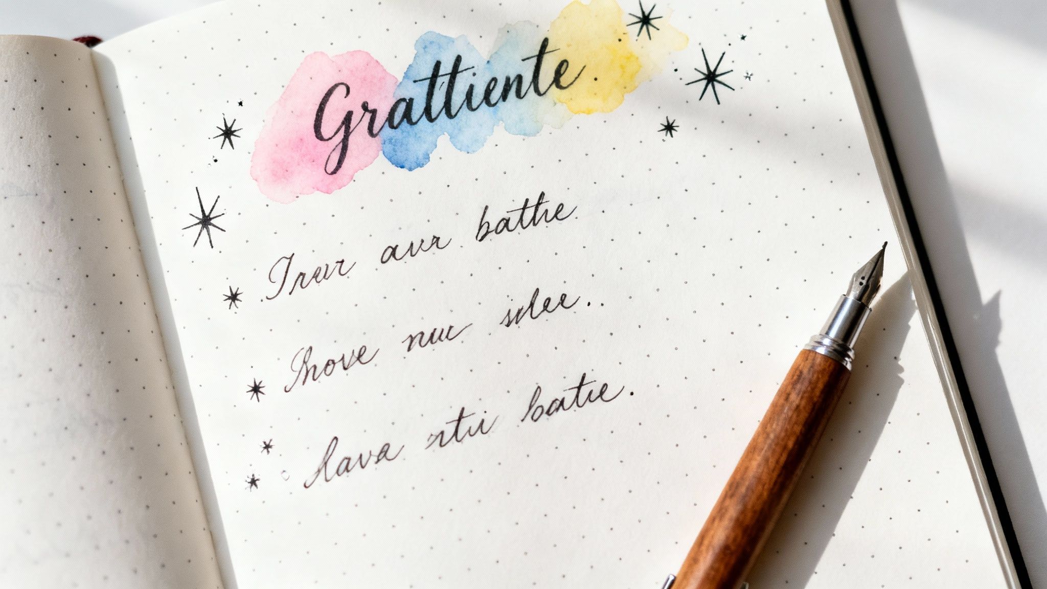 Gratitude or Reflection Spread