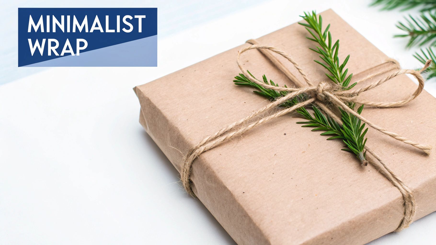 Brown Paper Package Minimalist Style