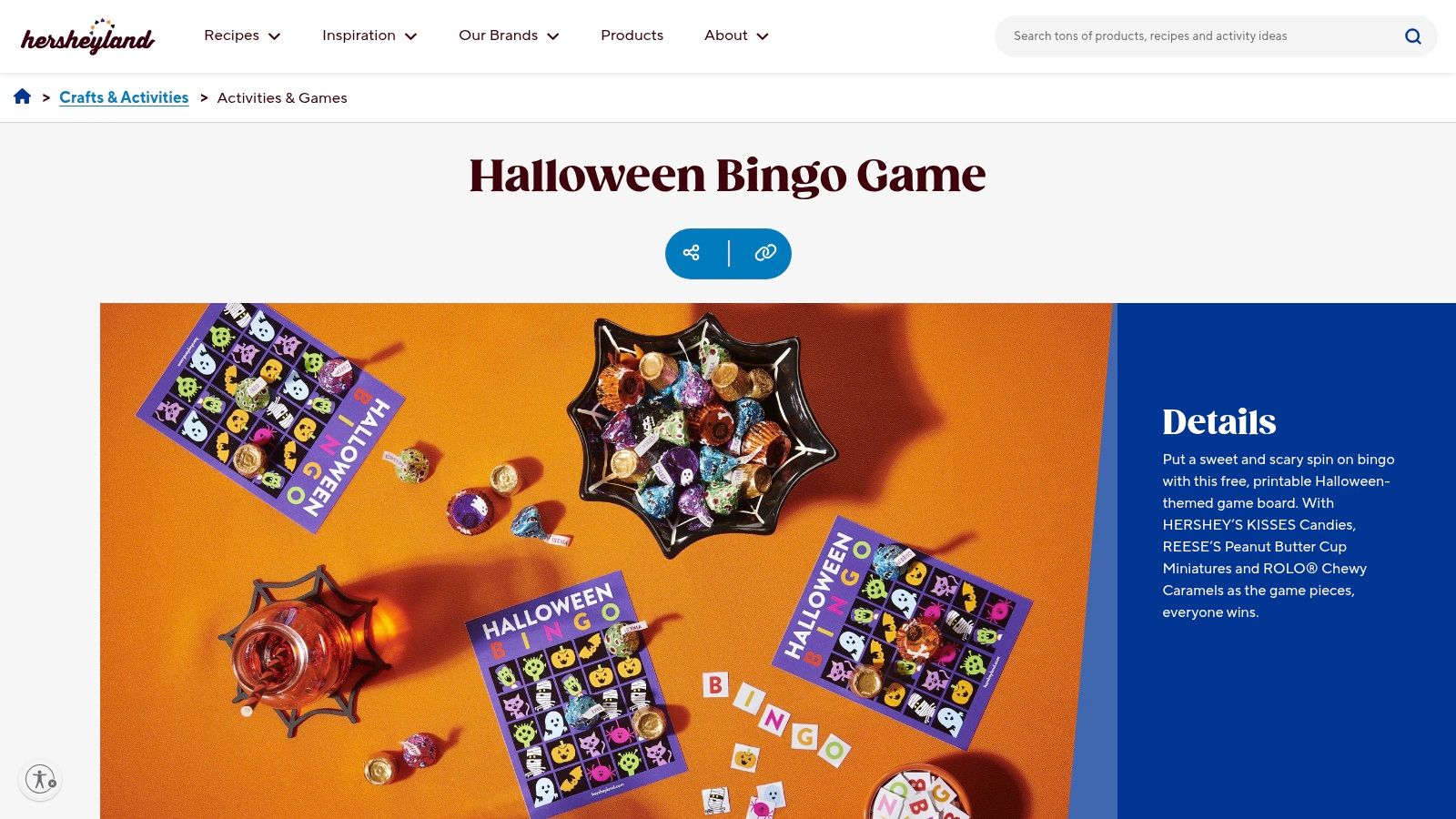 Hersheyland (Hershey’s Official Site)