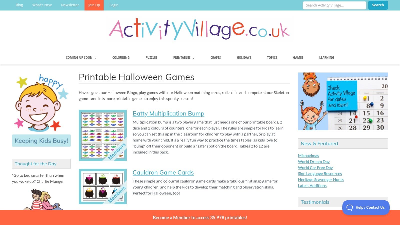Activity Village