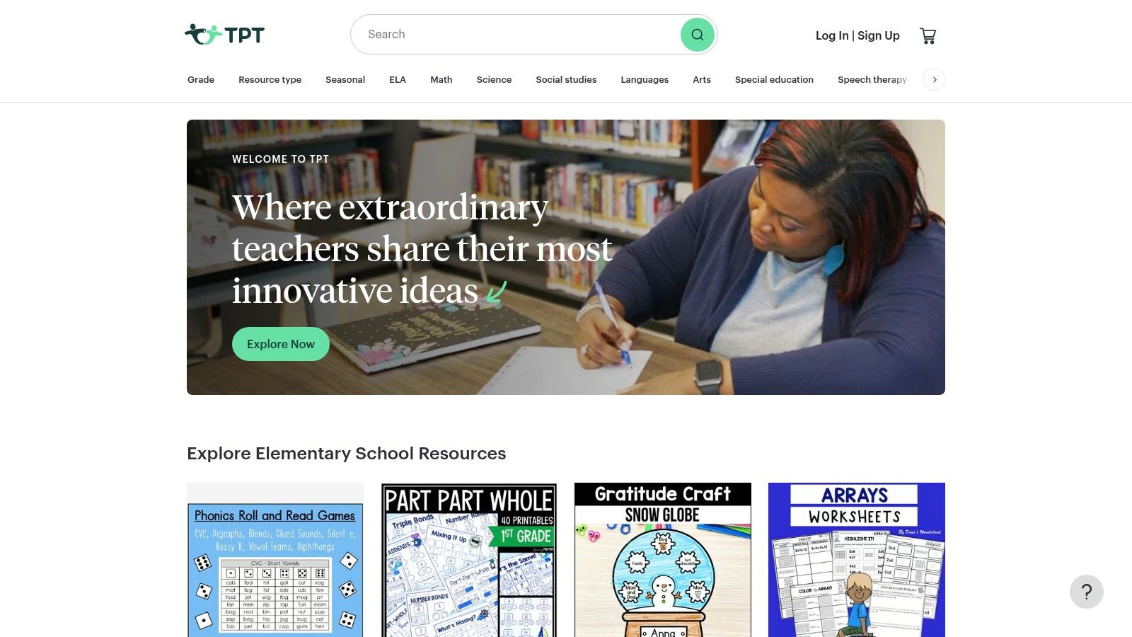 Teachers Pay Teachers (TPT)