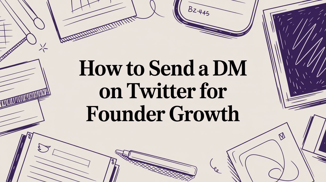 How to Send a DM on Twitter for Founder Growth