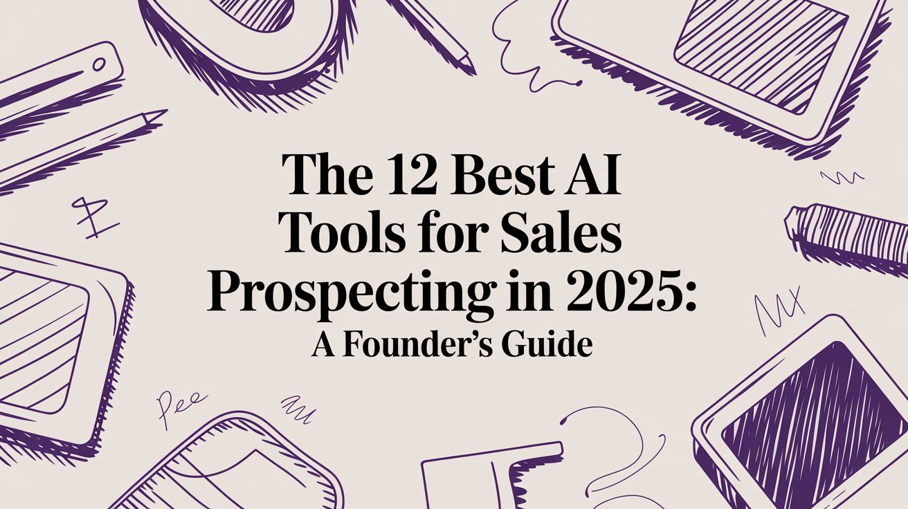 The 12 Best AI Tools for Sales Prospecting in 2025: A Founder's Guide
