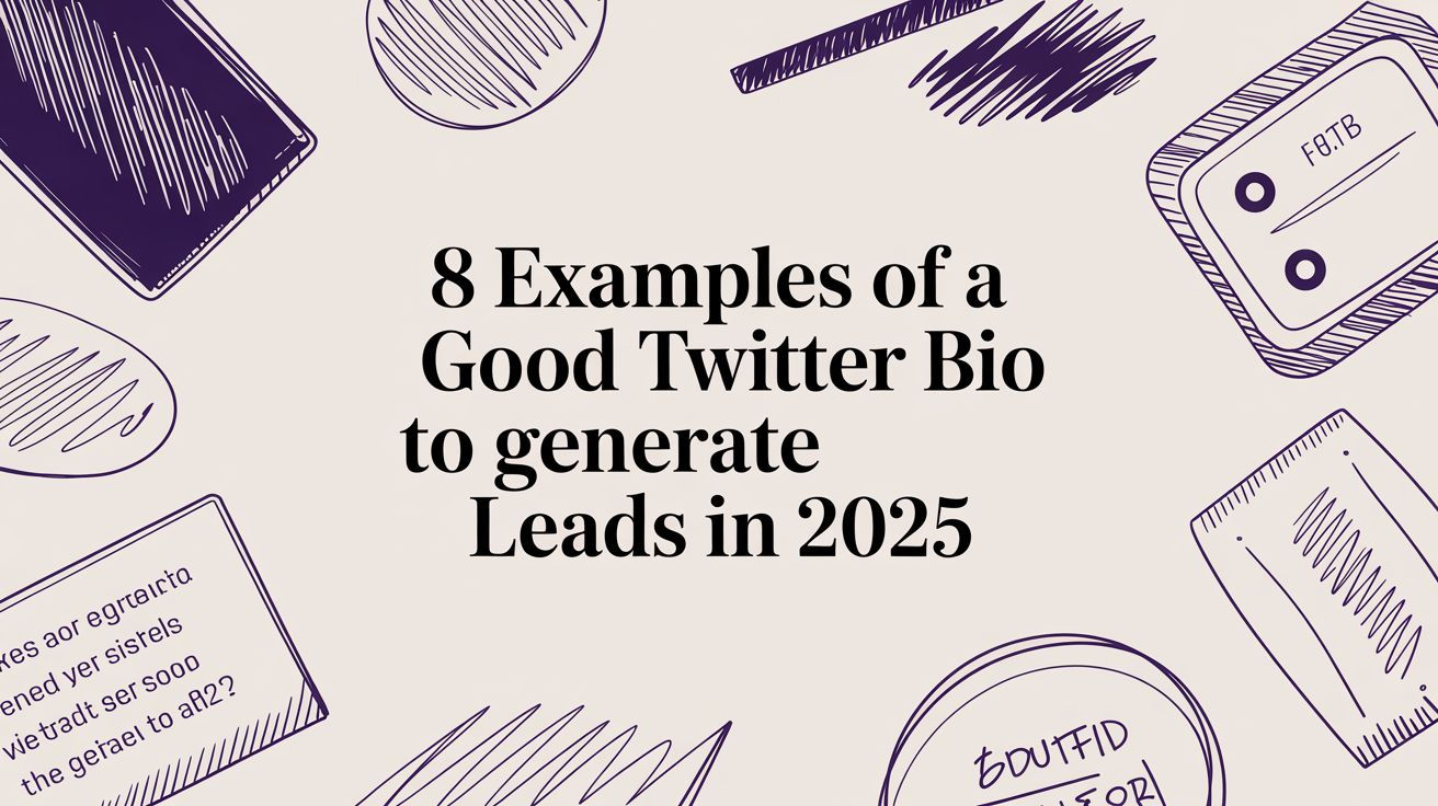 8 Examples of a Good Twitter Bio to Generate Leads in 2025