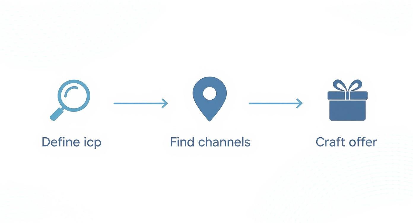 Infographic about lead generation for consultants