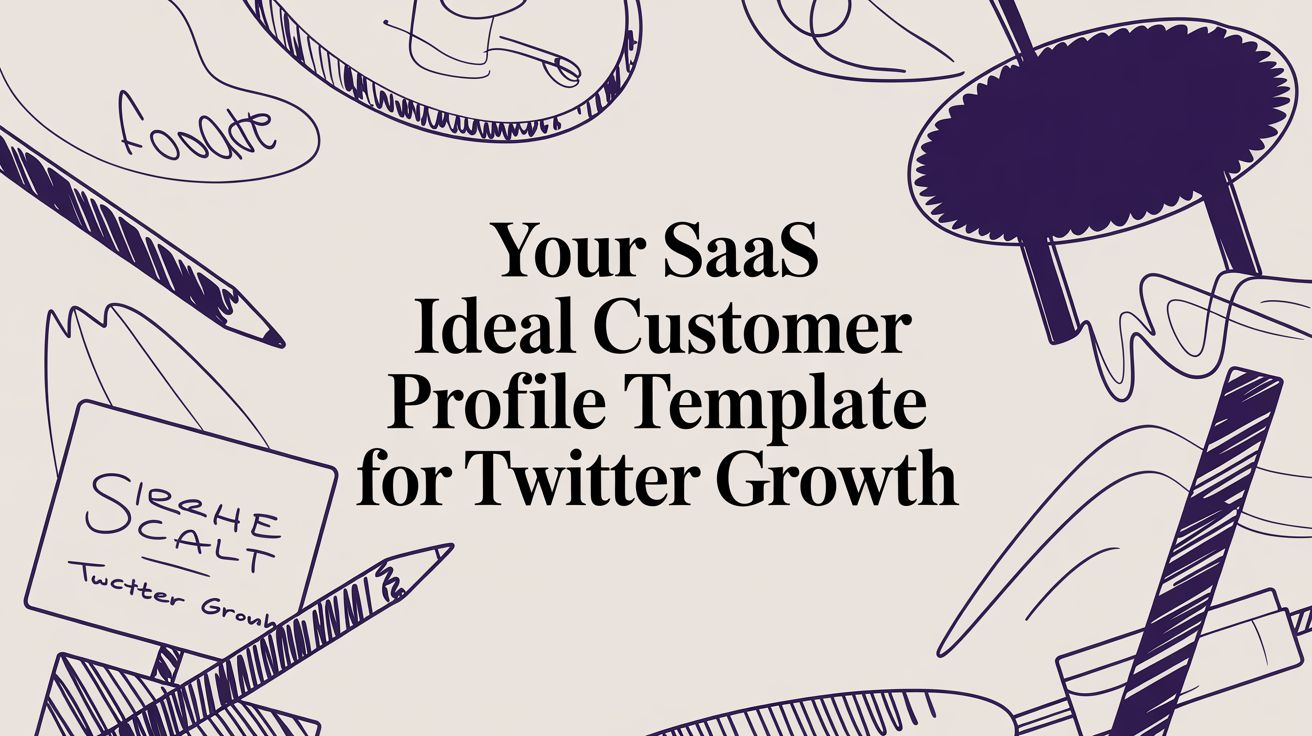 Your SaaS Ideal Customer Profile Template for Twitter Growth
