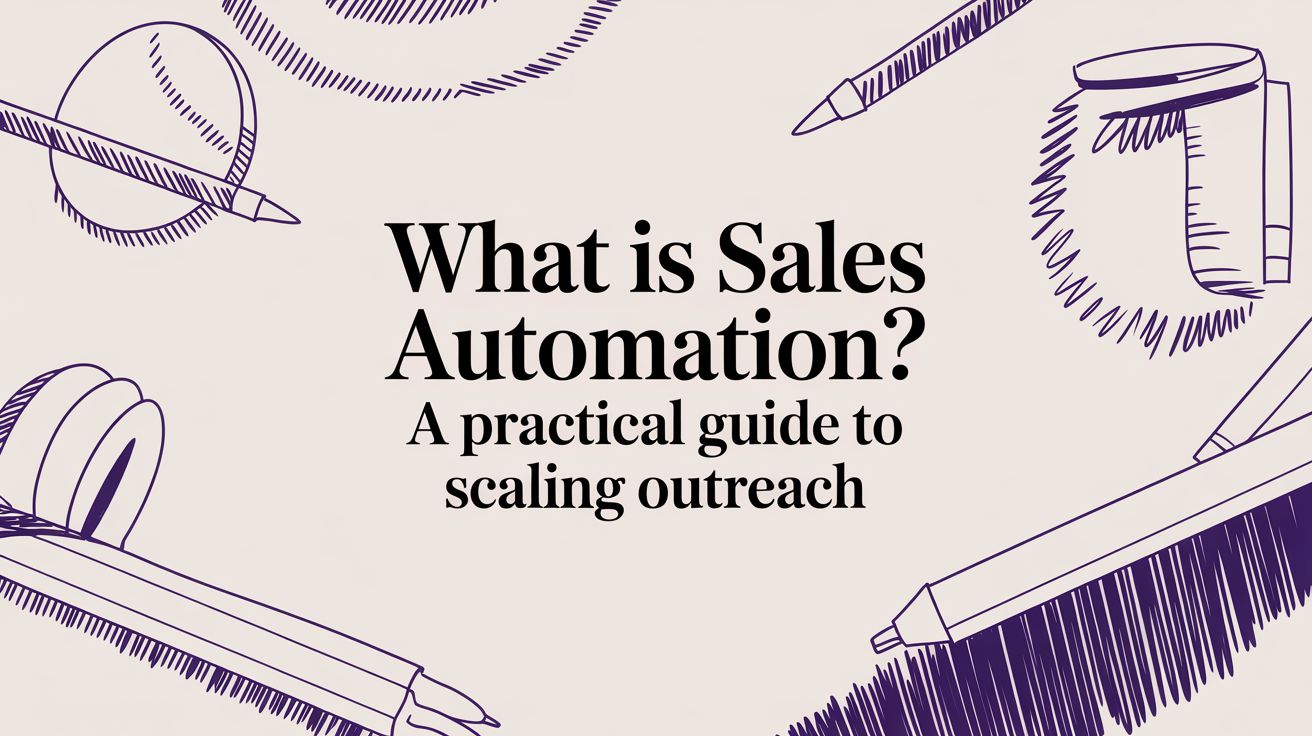 What is sales automation? A Practical Guide for Founders