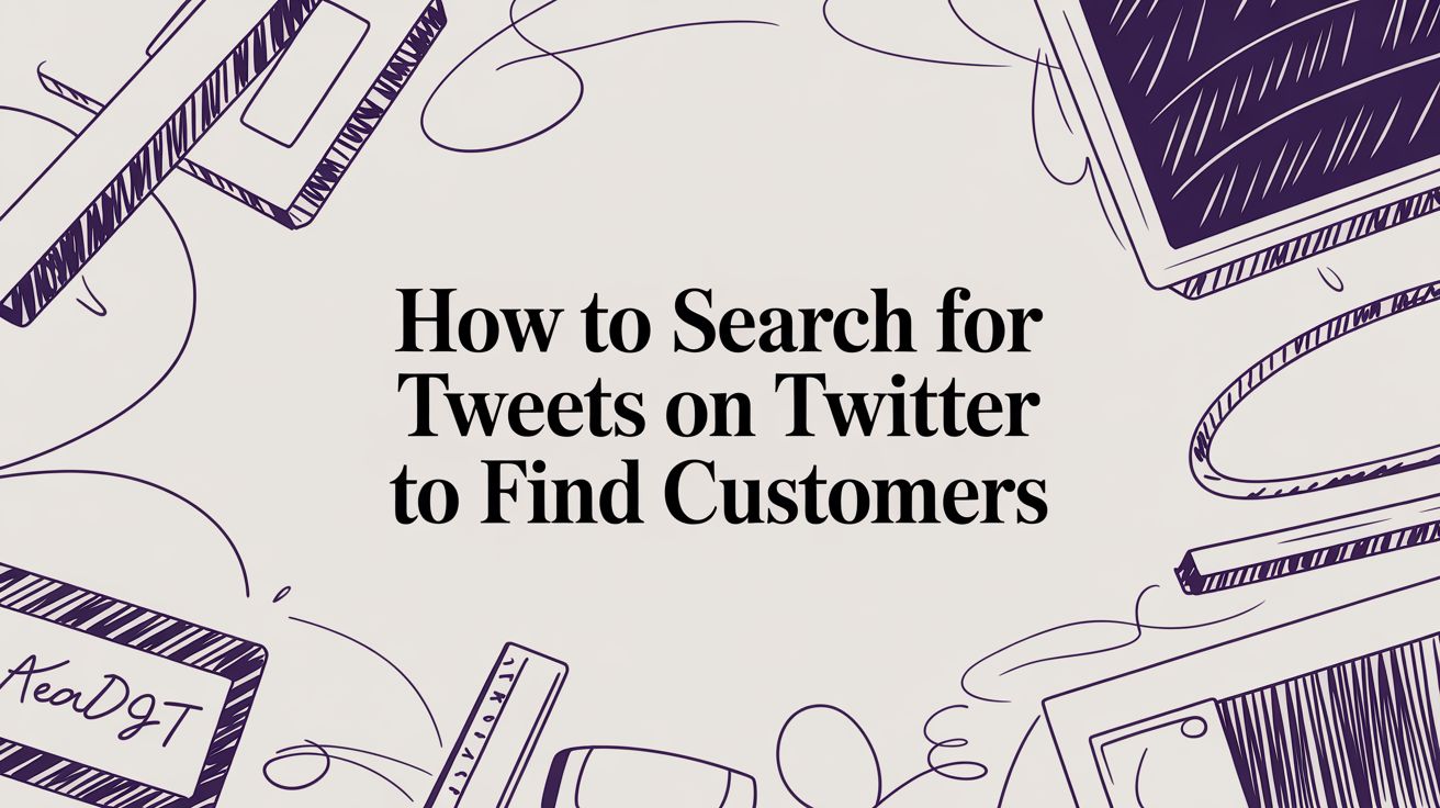 How to Search for Tweets on Twitter to Find Customers