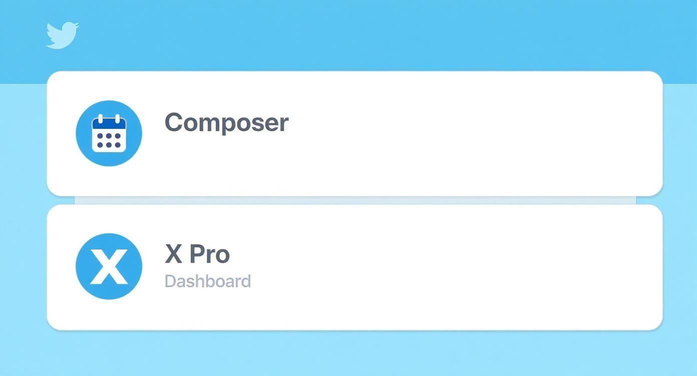 Infographic about schedule twitter posts