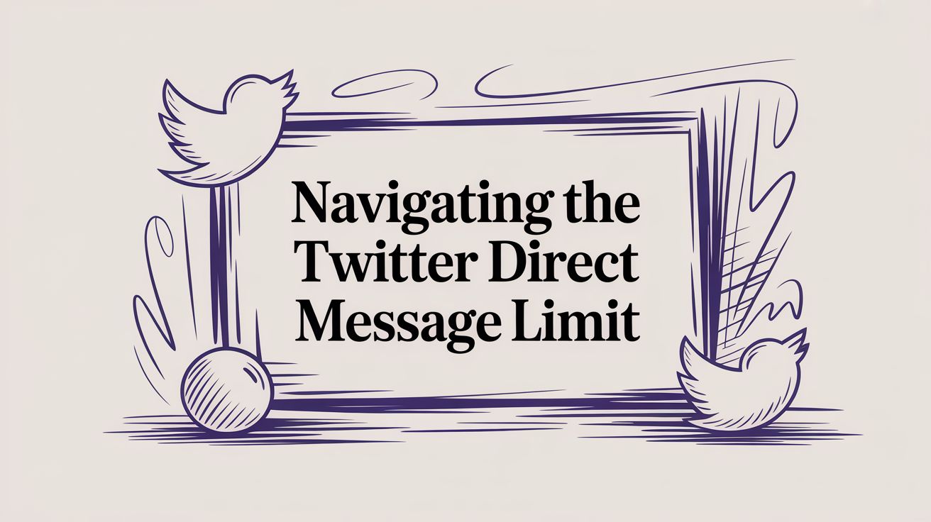 Navigating the Twitter Direct Message Limit