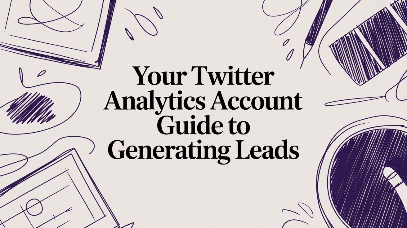 A Founder's Guide to Using Your Twitter Analytics Account for Lead Gen