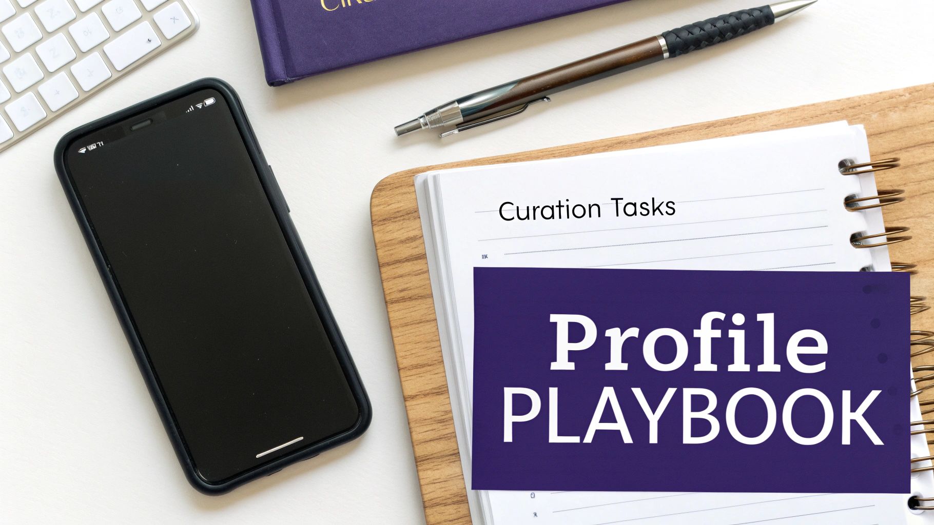 Founder reviewing tweets