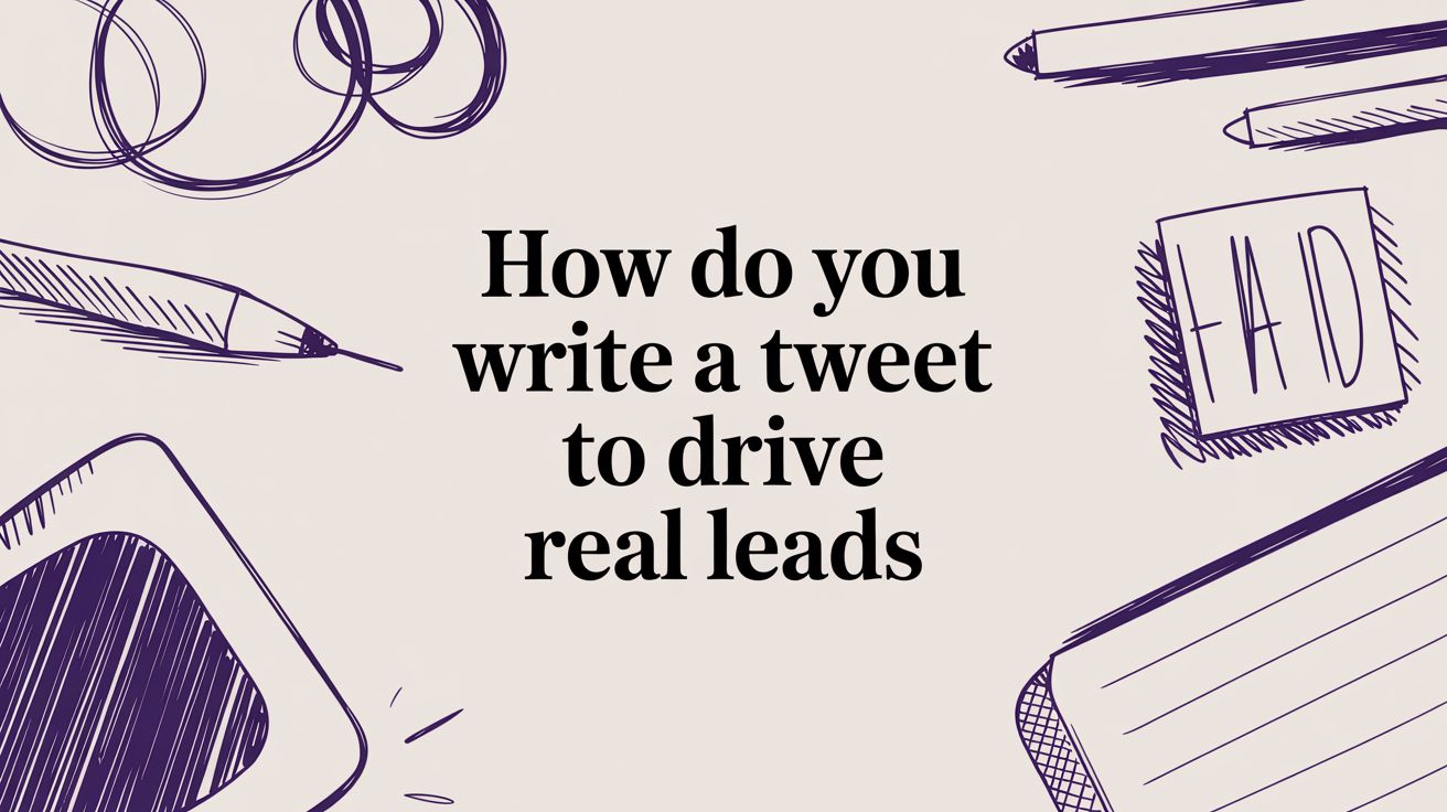 How Do You Write a Tweet to Drive Real Leads