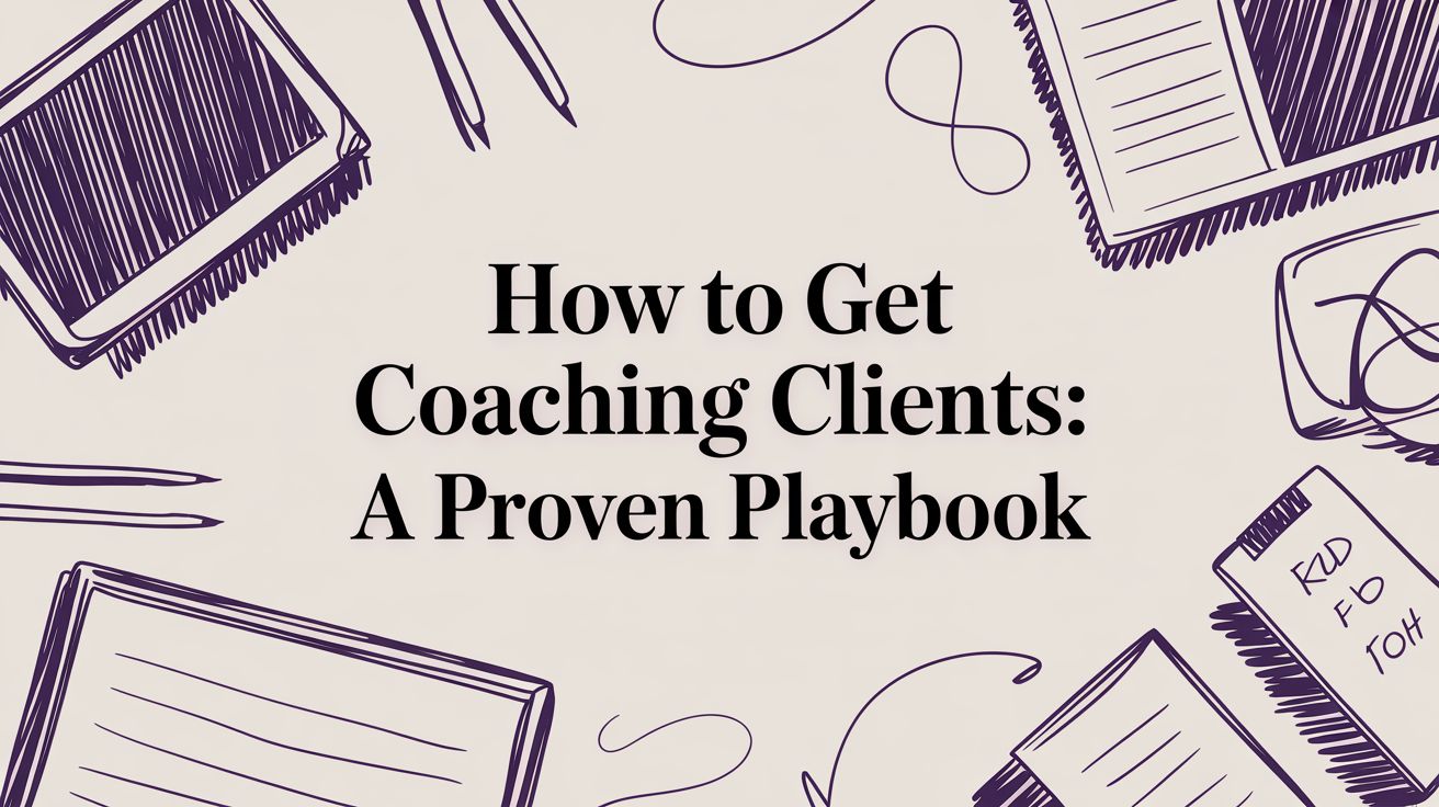 How to get coaching clients: A proven playbook for founders