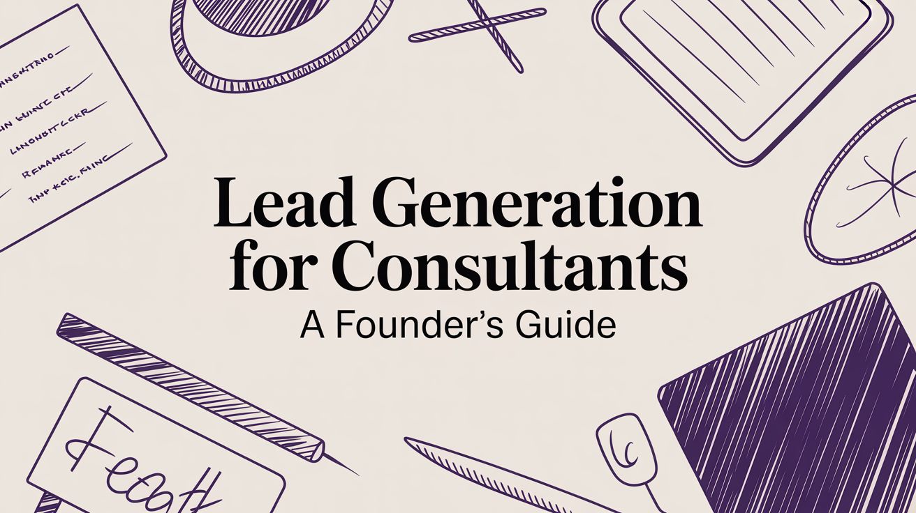 A Founder's Guide to Lead Generation for Consultants