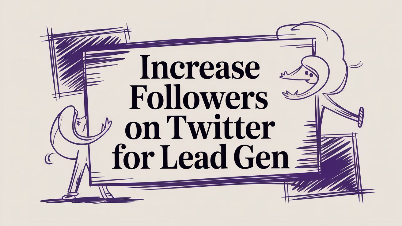How to Increase Followers on Twitter and Turn Them Into SaaS Leads