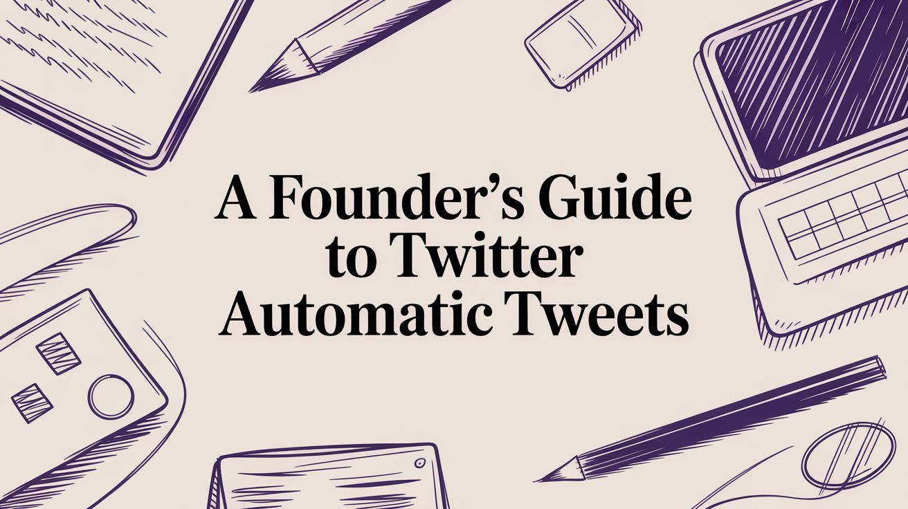 A Founder’s Guide to Twitter Automatic Tweets