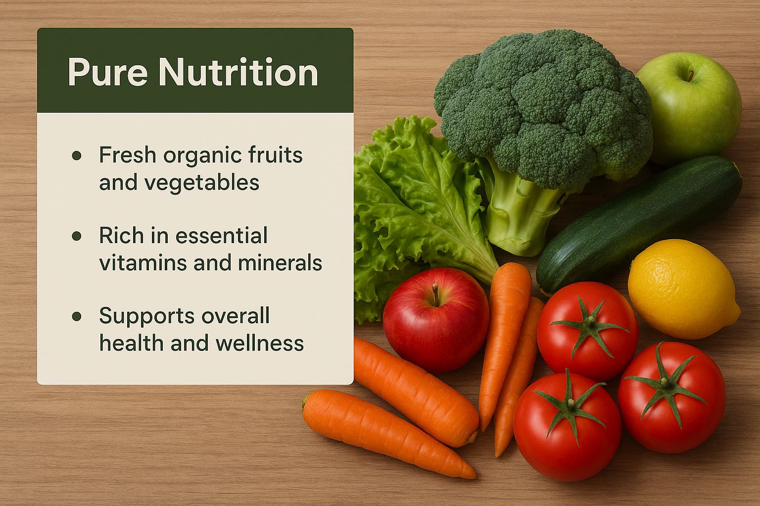Infographic about best organic vitamins for toddlers
