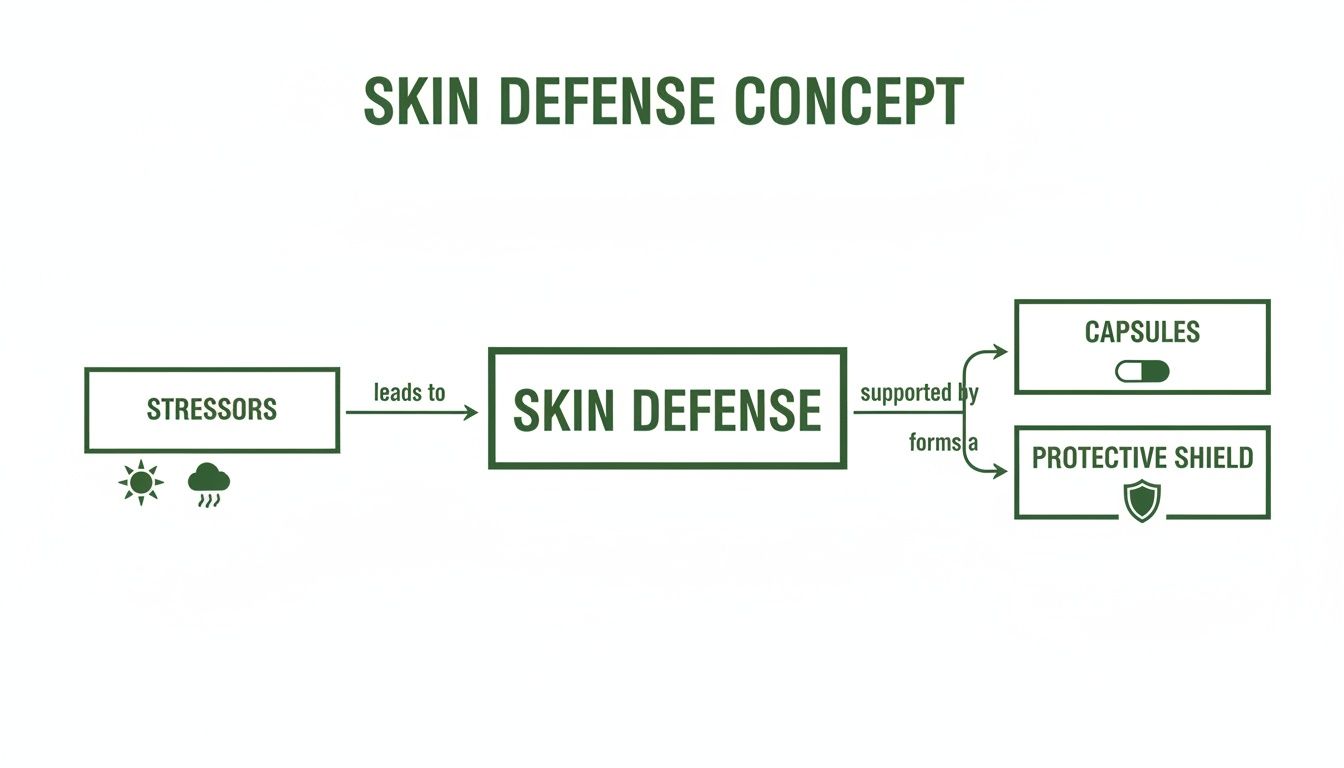 Natural Skin Protection System From Gut to Glow: The Antioxidant Power of