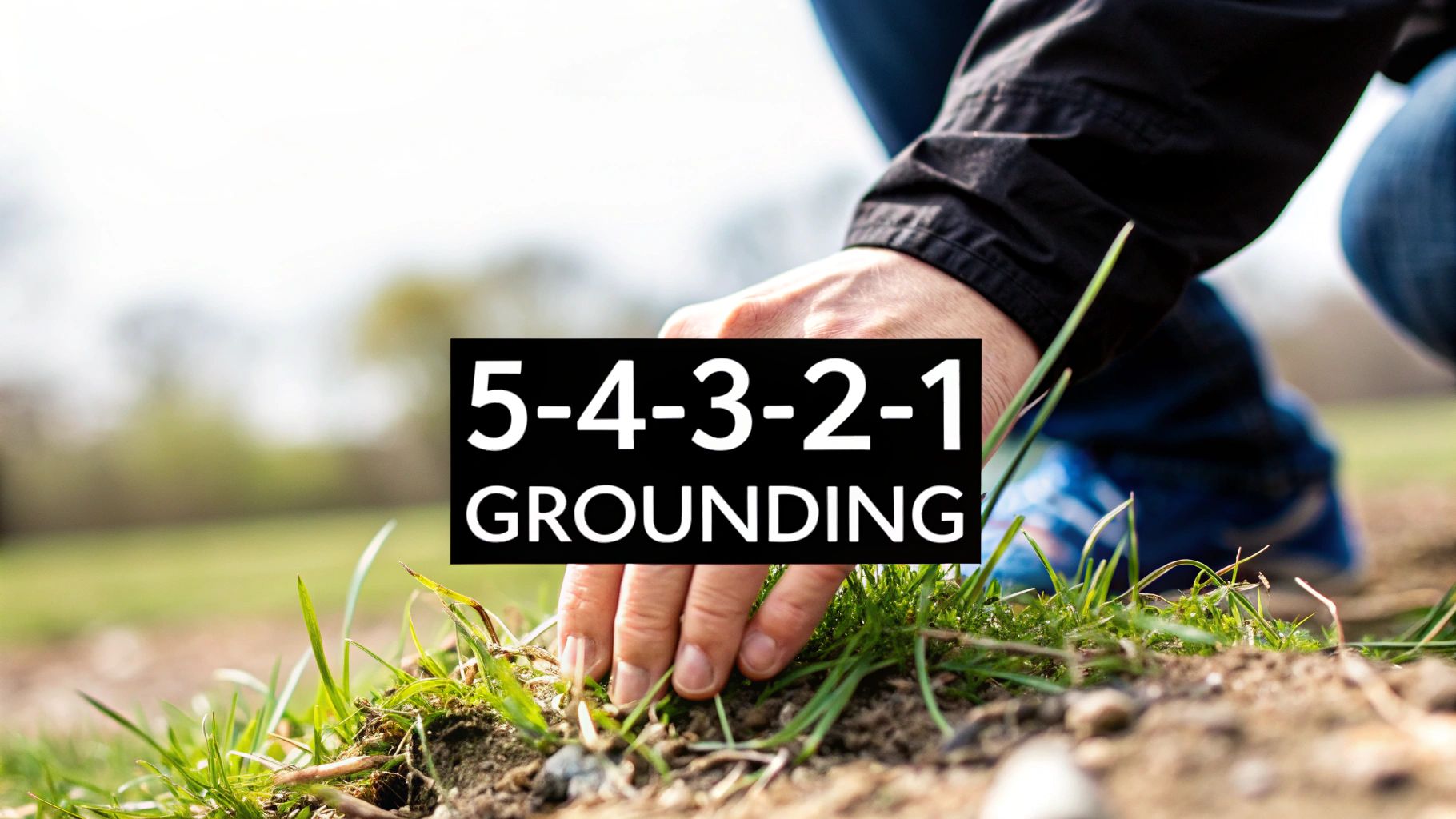 5-4-3-2-1 Grounding Technique (Sensory Awareness)