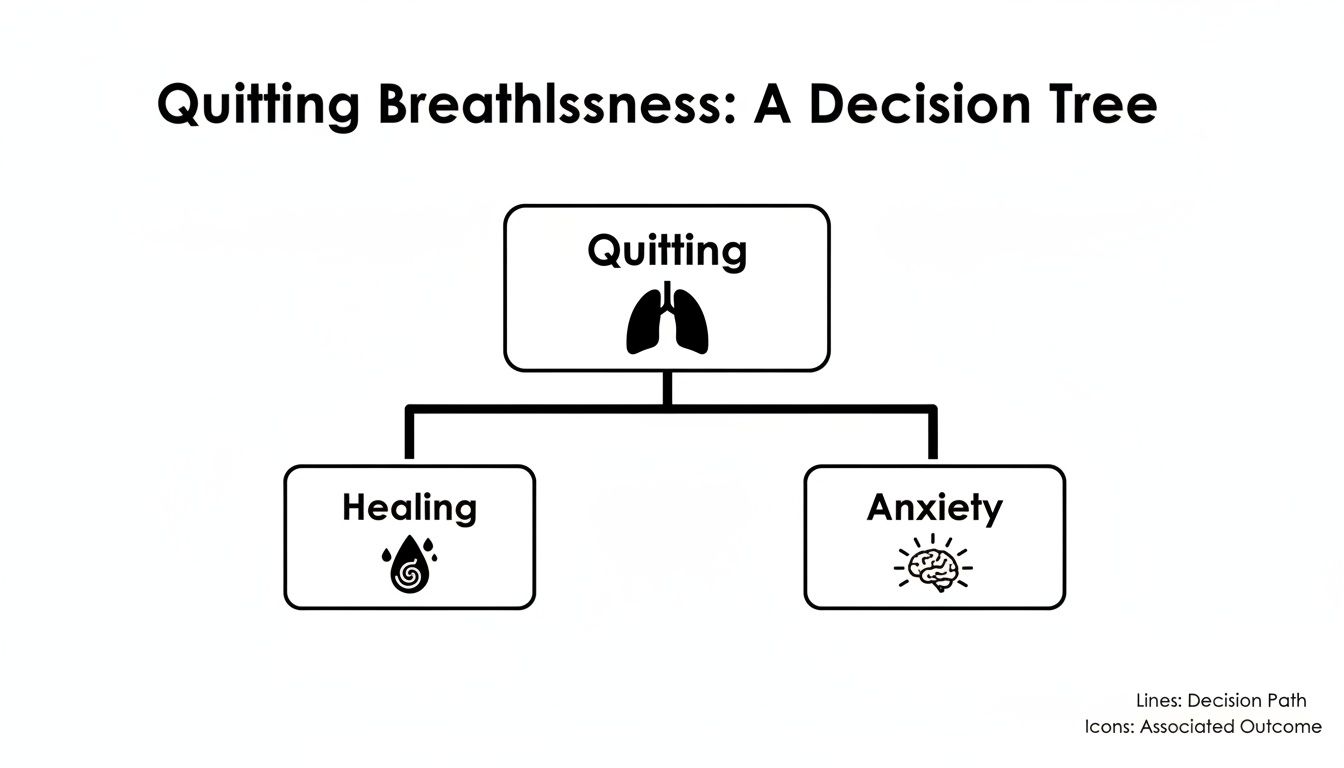 Infographic about breathe no air