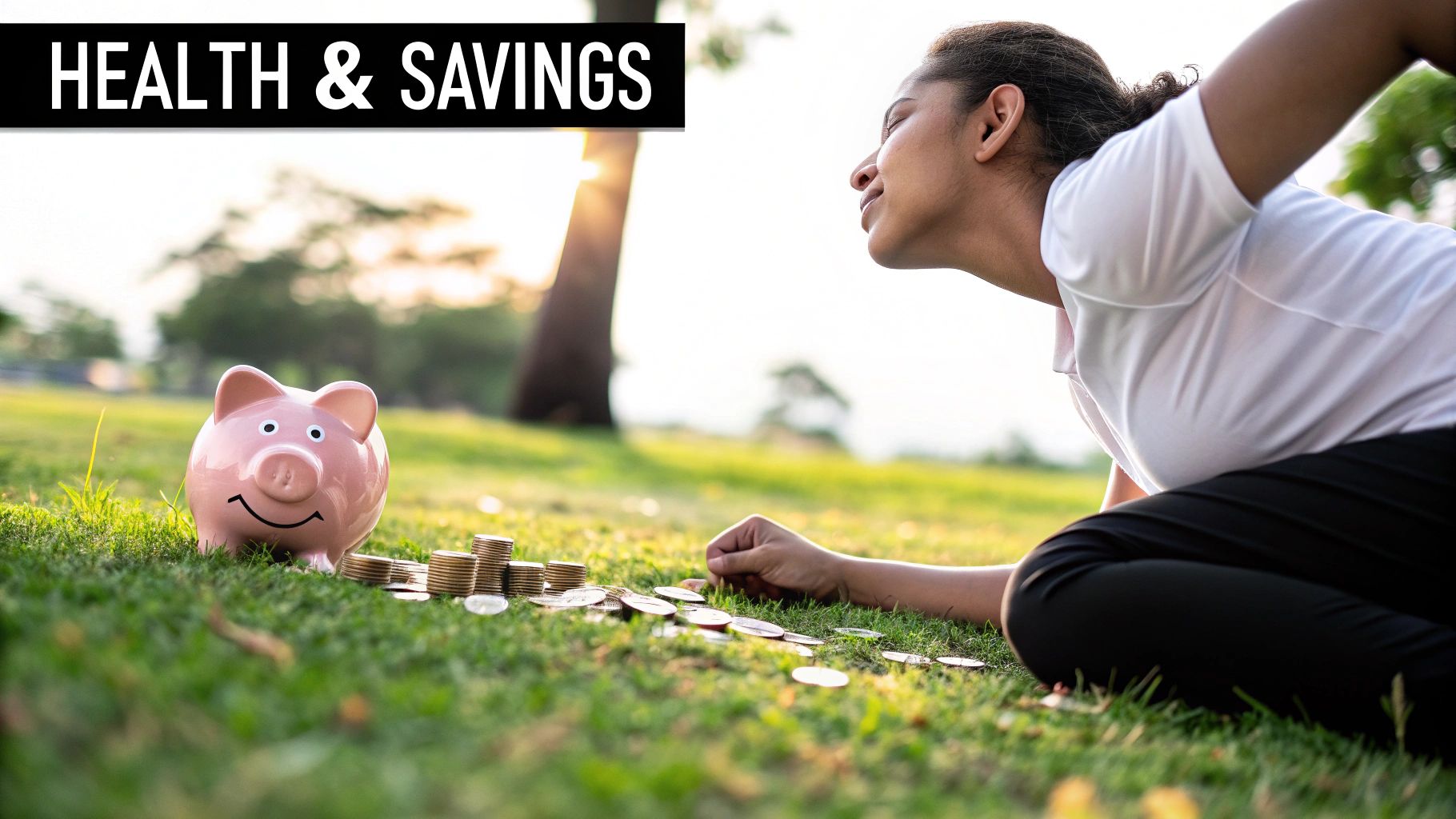 A person smiling, feeling healthier and happier after successfully quitting smoking with a stop smoking pen.