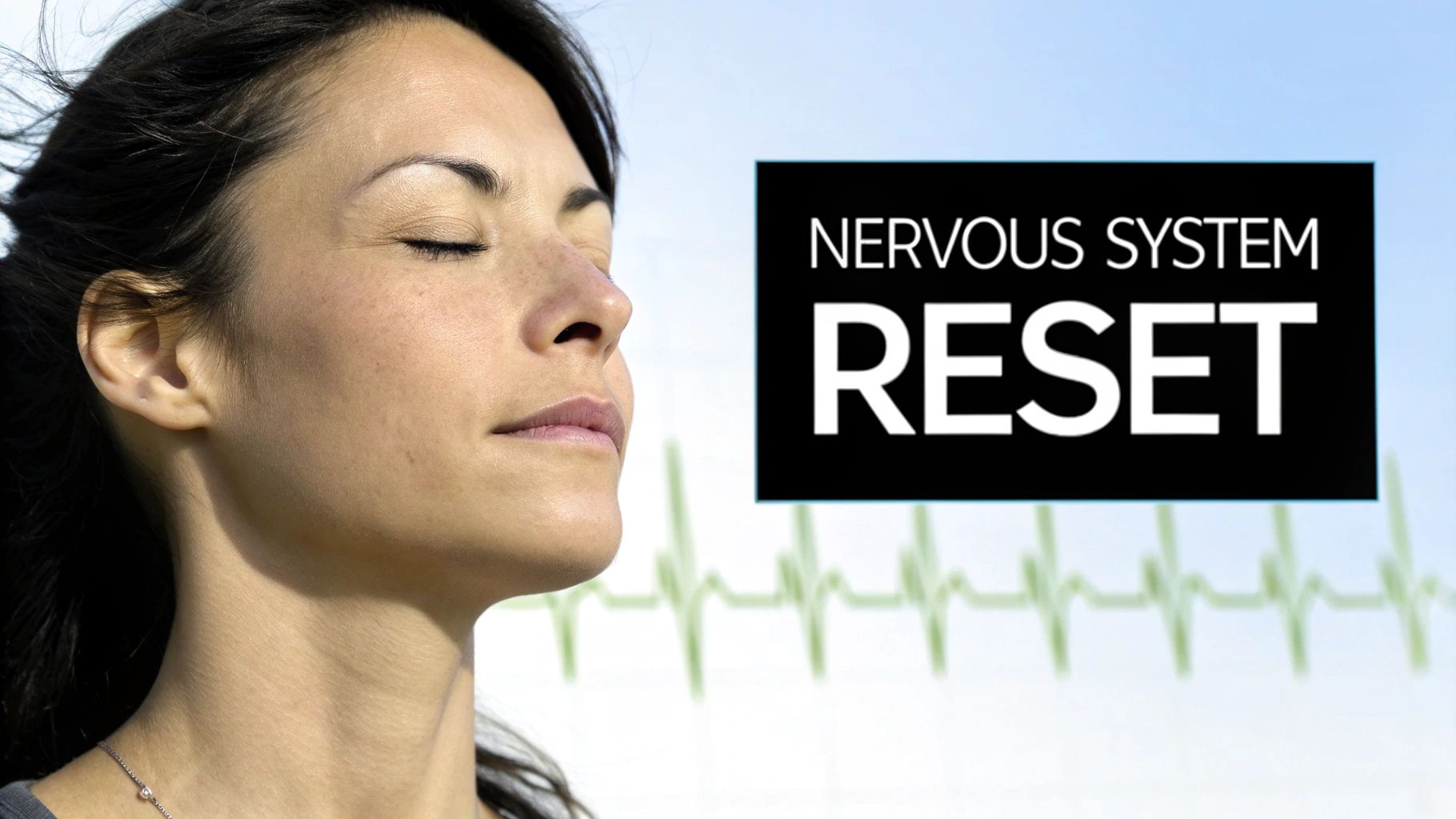 A diagram showing the human nervous system with a focus on the vagus nerve