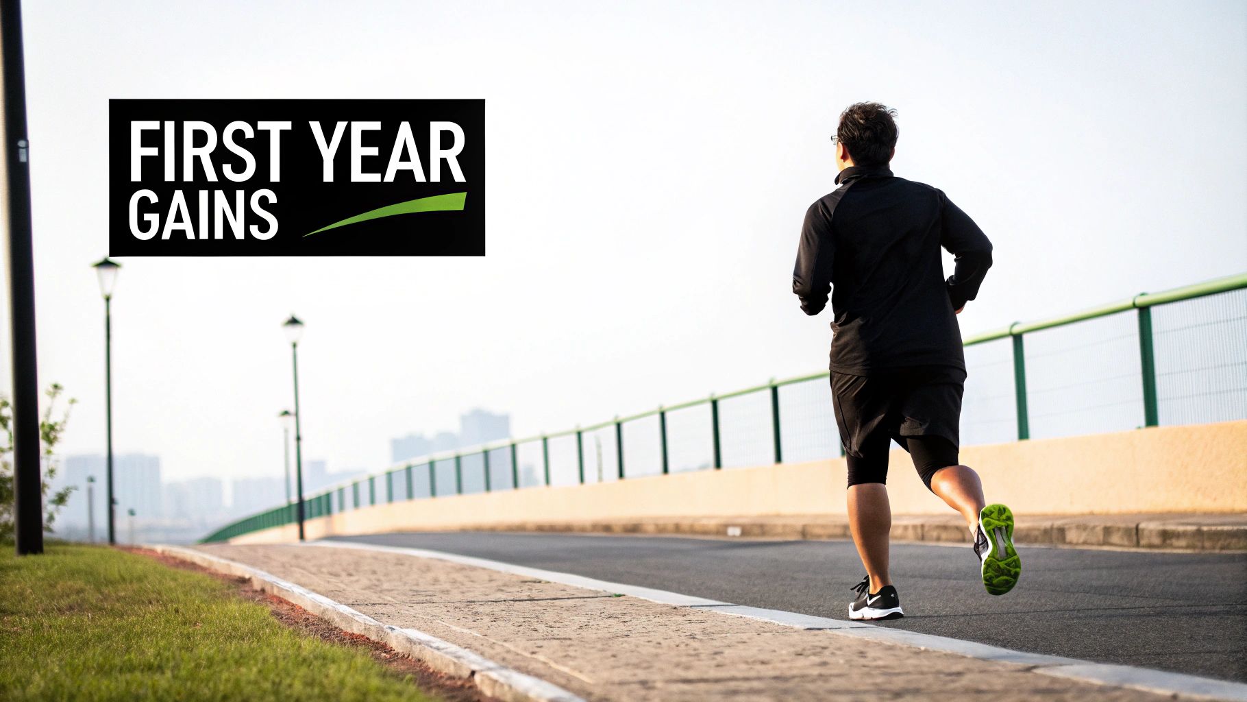 A person looking towards a bright, hopeful horizon