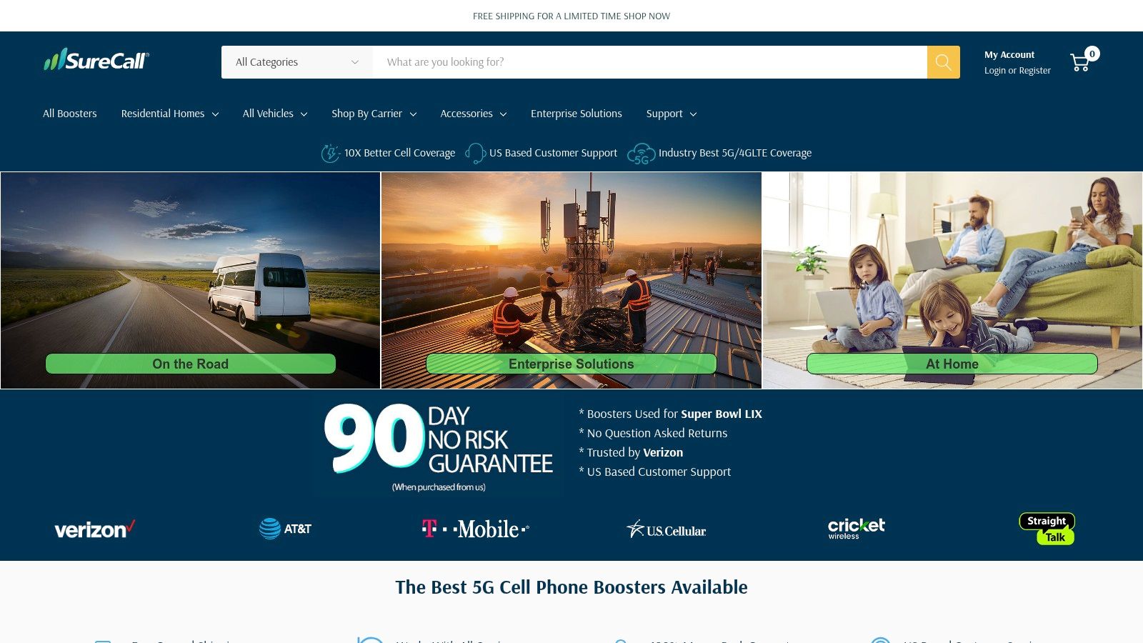 SureCall Official Website